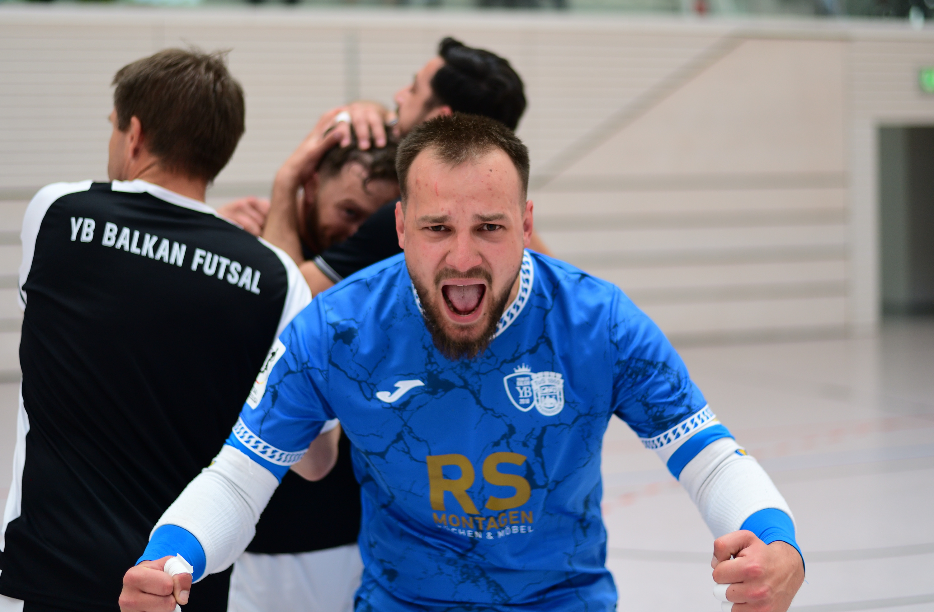 Spielszene Blumenstadt United vs. Young Boys Balkan